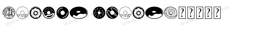 Donuts Icons字体转换